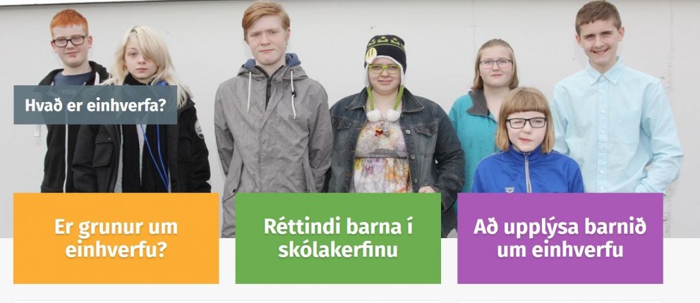Fræðsluefni Einhverfusamtakanna