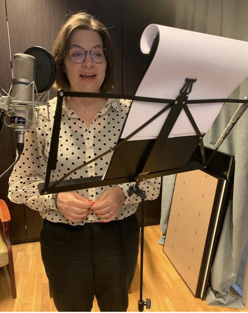 Eliza Reid talsetti hluta myndbanda á vegum RGR