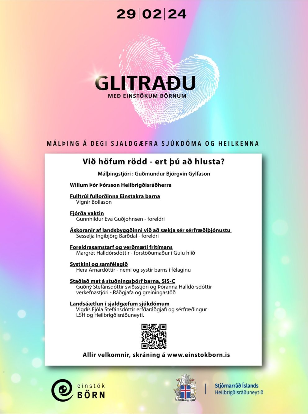 Glitraðu með einstökum börnum!