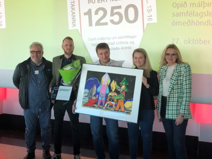 KFUM/K fær hvatningaverðlaun ADHD samtakanna