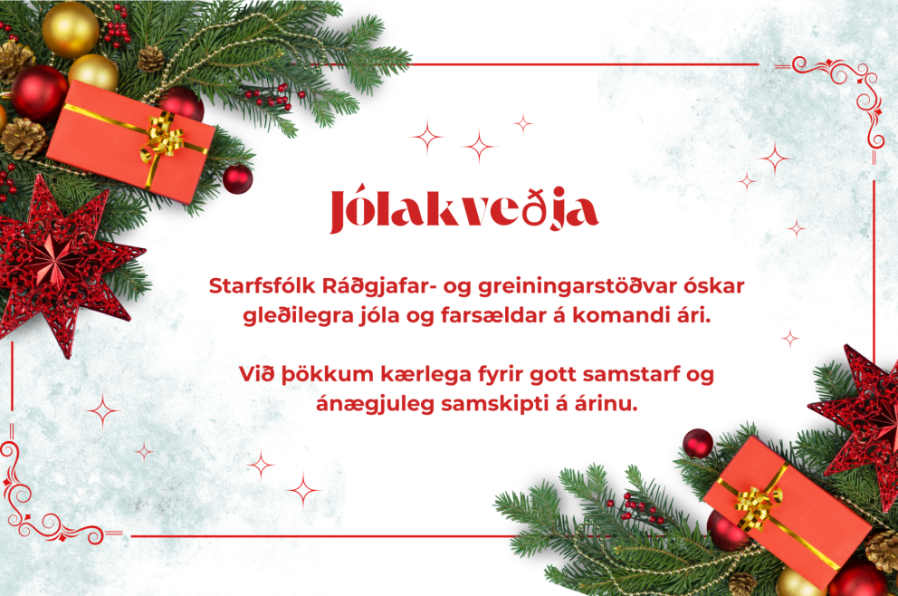 Jólakveðja frá Ráðgjafar- og greiningarstöð