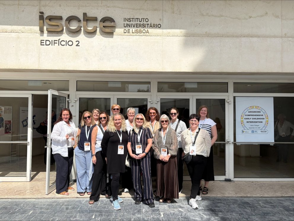 Starfsfólk Ráðgjafar- og greiningarstöðvar sótti alþjóðlega ráðstefnu um snemmtæka íhlutun í Lissabo…