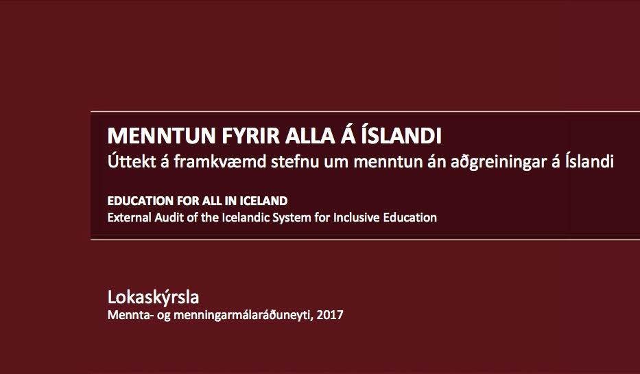 Lokaskýrsla Evrópumiðstöðvar er nú til á íslensku