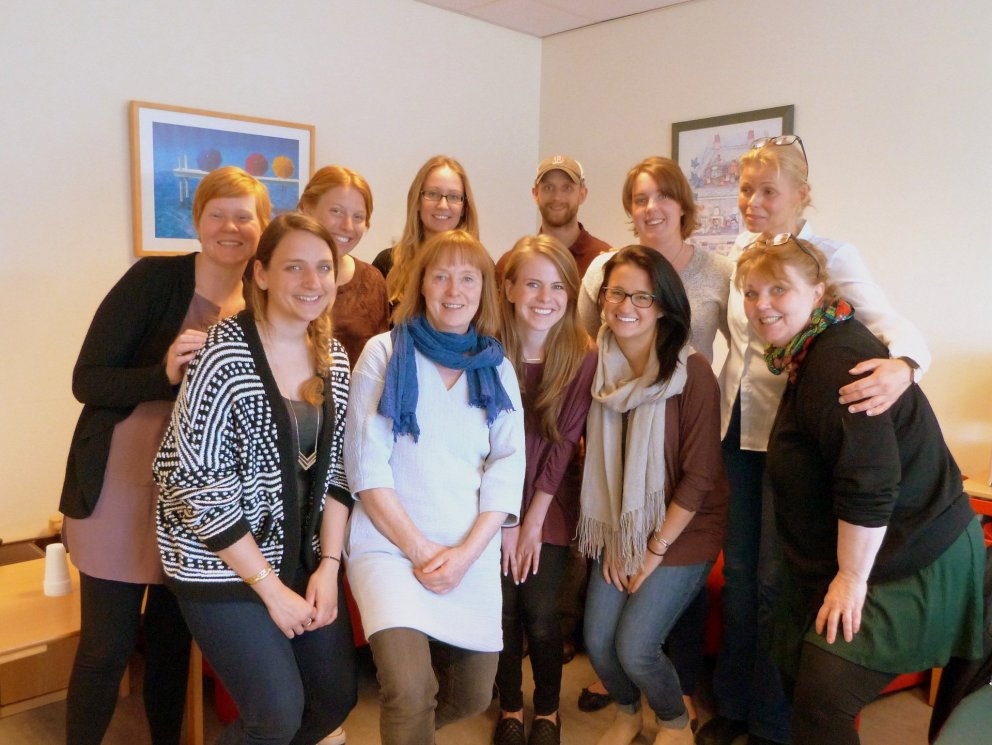 Heimsókn meistaranema í atferlisgreiningu