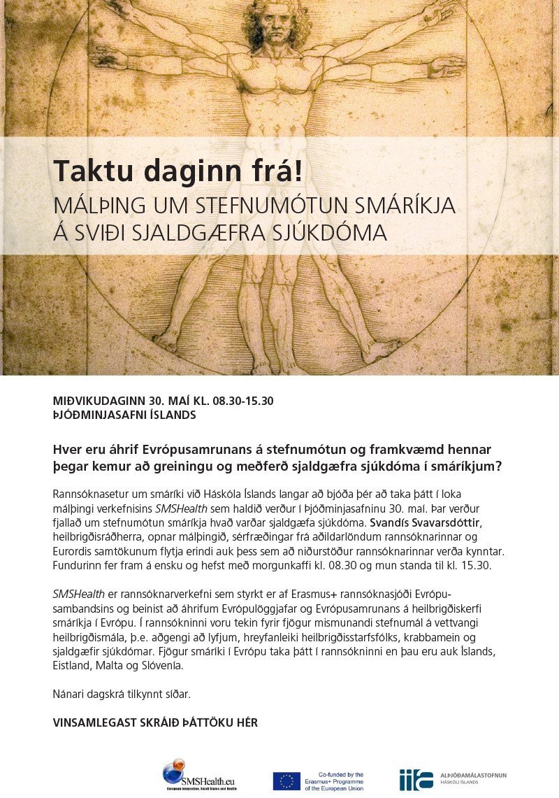 Stefnumótun smáríkja - sjaldgæfir sjúkdómar