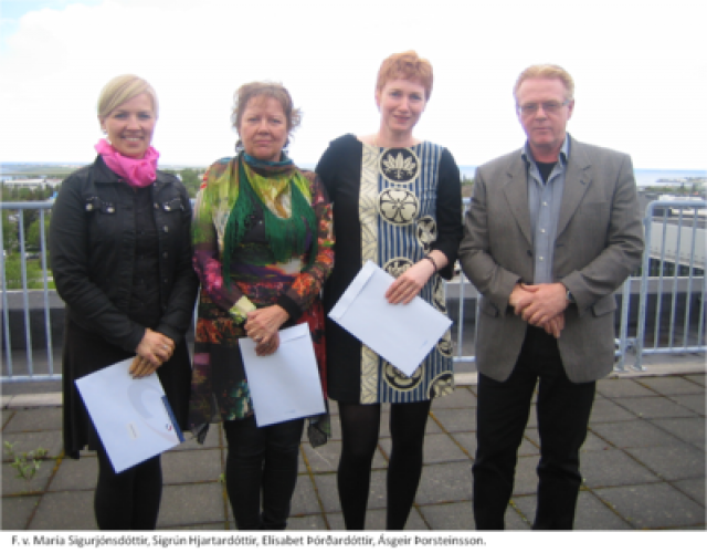 Styrktarþegar úr styrktarsjóði Þorsteins 2013