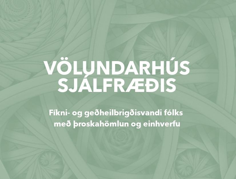 Völundarhús sjálfræðis: Fíkni- og geðheilbrigðisvandi fólks með þroskahömlun og einhverfu