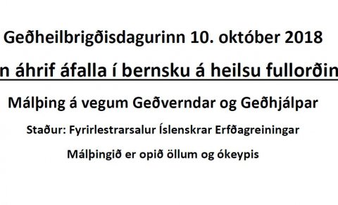 Málþing um áhrif áfalla í bernsku