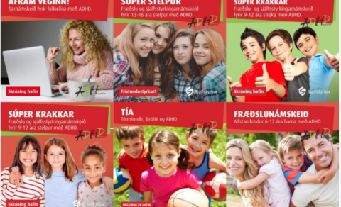 Fjölbreytt námskeið fyrir aðstandendur barna með ADHD