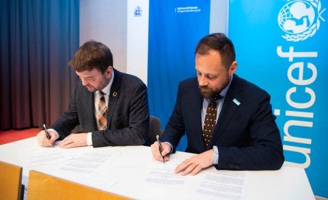 Ásmundur Einar Daðason og Bergsteinn Jónsson