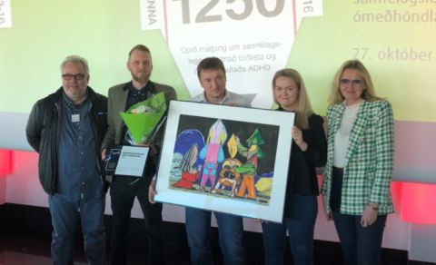 KFUM/K fær hvatningaverðlaun ADHD samtakanna