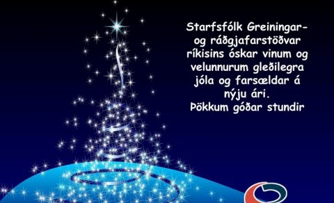 Jólakveðja frá starfsfólki Greiningarstöðvar