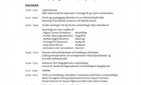 Málþing um Sáttmála SÞ