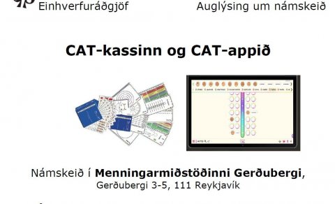 Námskeið um CAT-kassann og appið