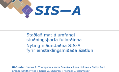 Handbók um nýtingu niðurstaðna SIS-A komin út á íslensku