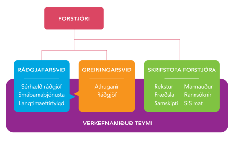 Breyting á skipulagi Ráðgjafar- og greiningarstöðvar (RGR)