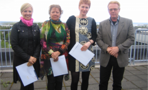 Styrktarþegar úr styrktarsjóði Þorsteins 2013