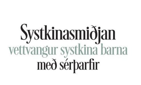 Systkinasmiðja - vettvangur systkina barna með sérþarfir