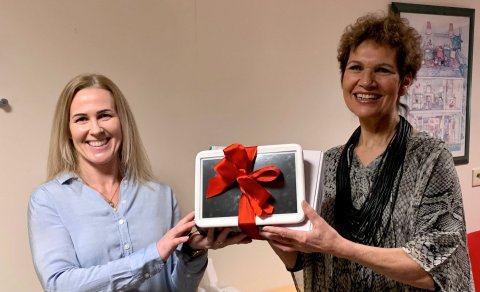 Tjáskiptatölva í gjöf frá Öryggismiðstöð Íslands