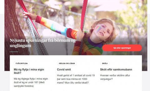 Nýr vefur umboðsmanns barna