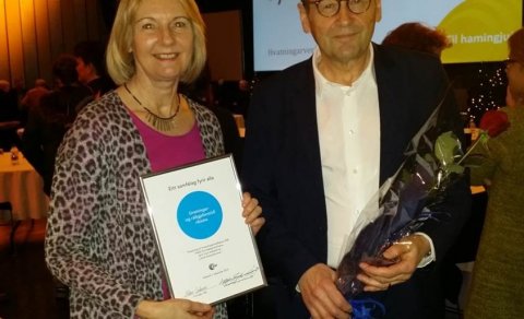 Sigríður Lóa Jónsdóttir og Evald Sæmundsen